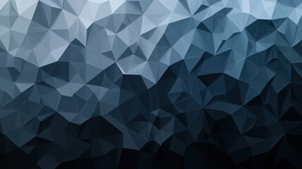 Obraz premium abstract dark blue low poly background