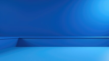 Obraz premium smooth light royal blue background texture