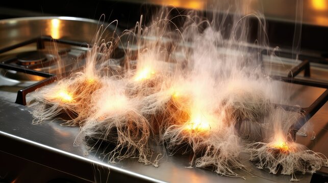 scrubber steel wool kitchen