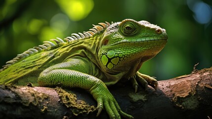 tree green basilisk