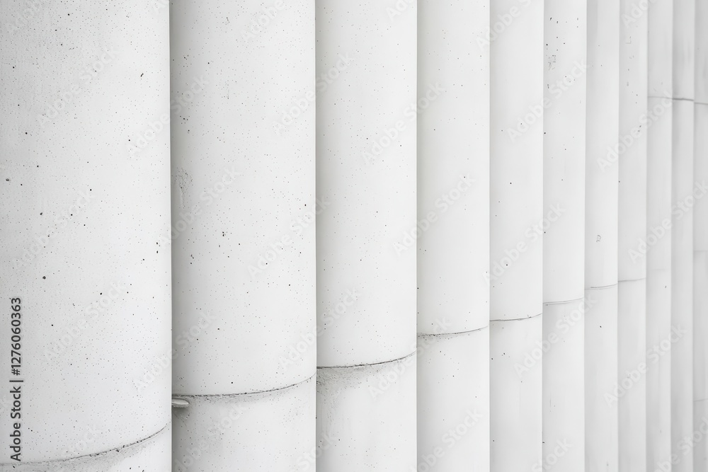 Poster a grayscale abstract architecture shot featuring sharp geometric patterns, strong contrast, and mini