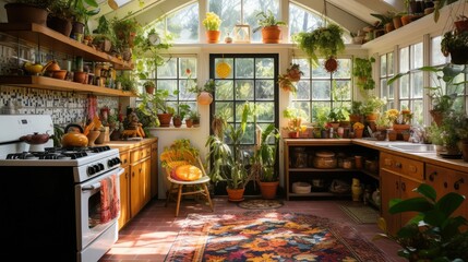 shelving boho house