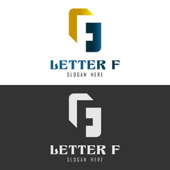 Letter F Logo Stock Illustrations Vector Graphics
