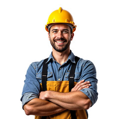 portrait of a construction worker