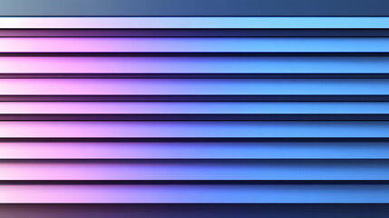 Obraz premium Abstract Background with Horizontal Lines and Gradient Color Shift from Pink to Blue