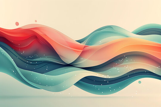 minimalist art, uncomplicated designs featuring gentle gradients, pastel tones, or abstract forms
