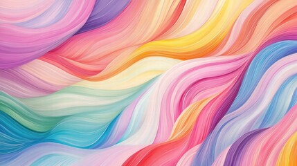 Obraz premium colorful abstract swirls background