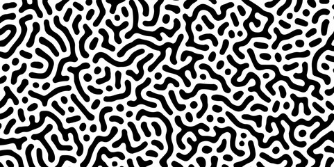 Abstract Turing pattern background. paper, texture, unique, Turing, pattern, organic, wrapping, Colorful, stipple, dots, line. Reaction diffusion. chaotic motion. Hand drawn. Seamless, business, arts.