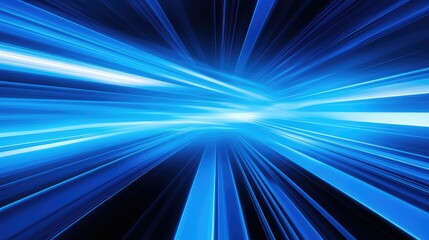 illuminated neon blue background