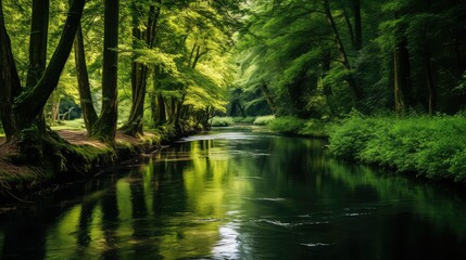 Obraz premium reflection water photography