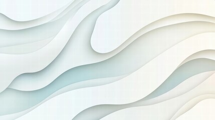 abstract white papercut background
