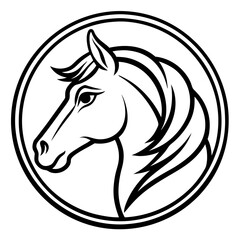 Horse Logo Design Vector: Elegant Stallion Silhouettes & Icon Set