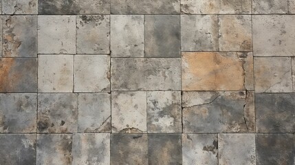 Fototapeta premium aged outdoor tile texture