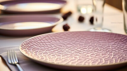 Obraz premium design subtle purple pattern