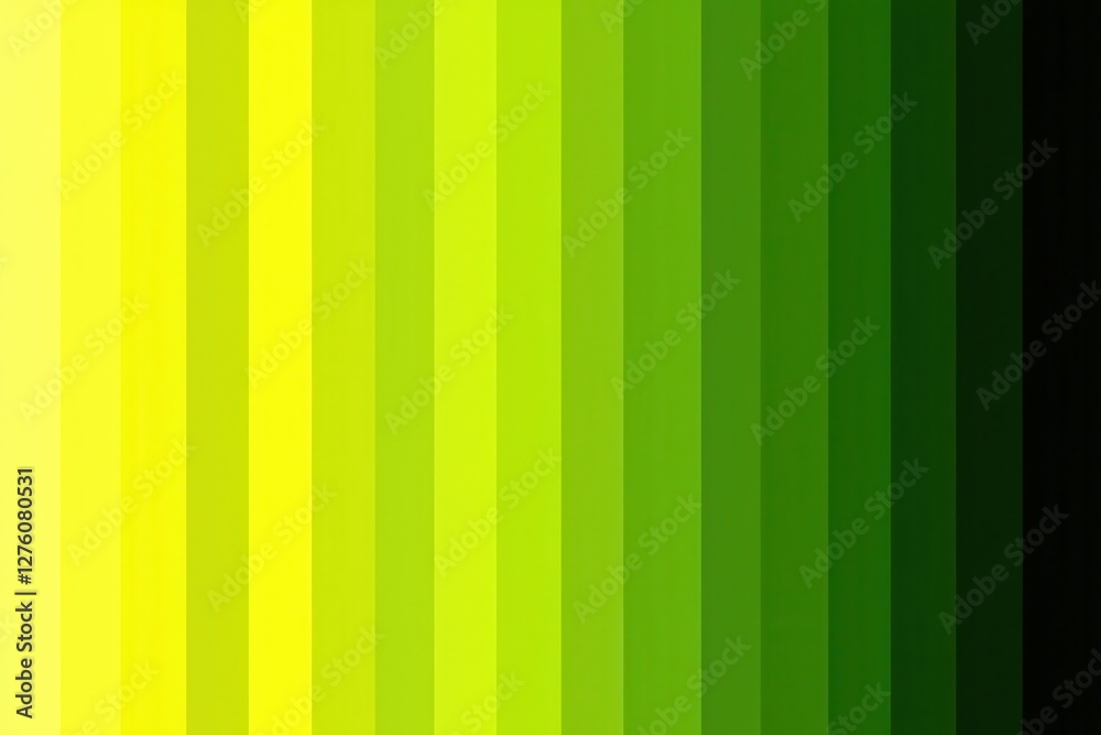 Canvas Prints colorful vertical gradient pattern in bright green and yellow tones
