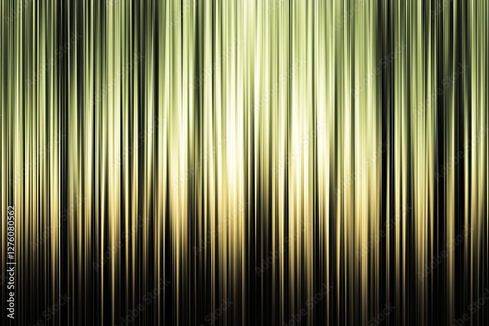 Canvas Prints abstract vertical lines with soft green and yellow hues background