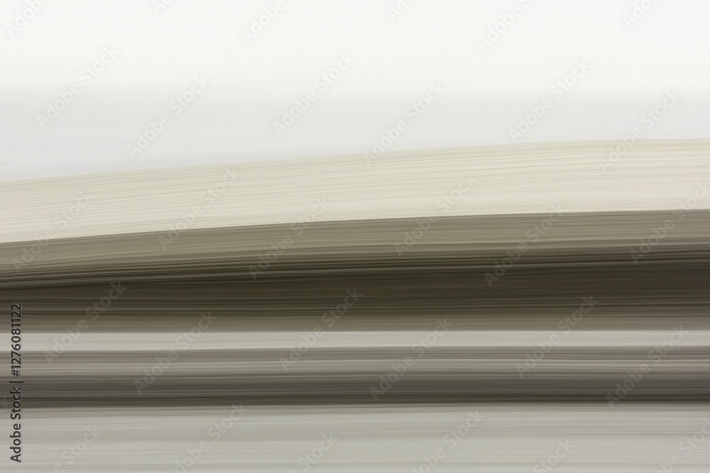 Canvas Prints soft abstract lines in gentle neutral tones for modern design