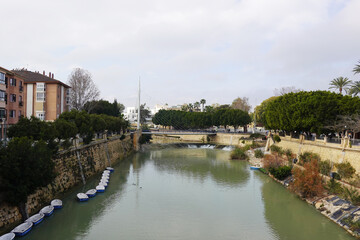 The bridge de Manterola in Murcia, Spain