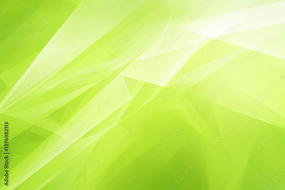 Wall mural bright green abstract background with soft light and texture effects