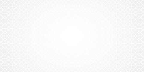 white abstract background Seamless geometric pattern in authentic islamic style. ramadhan pattern