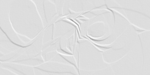 white crumpled paper background texture pattern overlay. wrinkled high resolution arts craft and Seamless white crumpled paper.	
