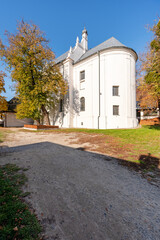 Naklejka premium Kościół pw. św. Anny i św. Ducha- Kazimierz Dolny, Polska