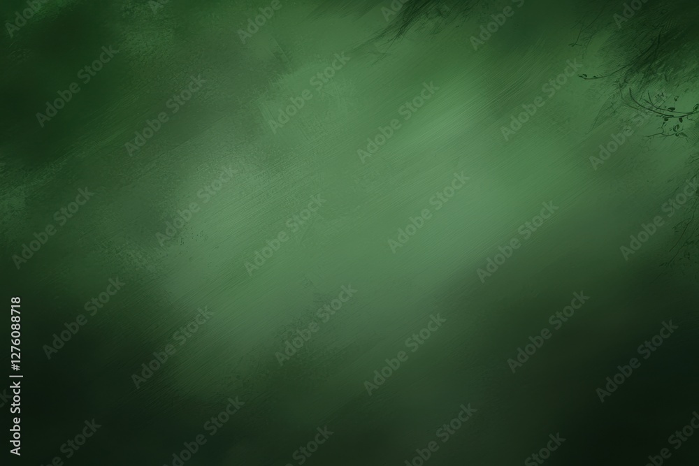 Canvas Prints serene abstract green background with soft brush strokes and light
