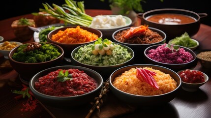 Obraz premium nutrition red rice