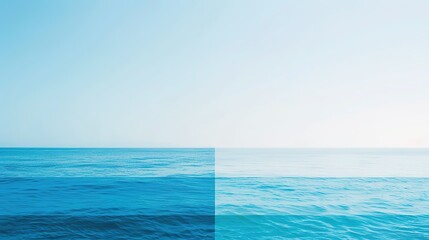 Obraz premium Color_palette_color_sky_blue_gradient_background_