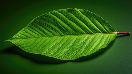 Obraz premium vibrant pecan leaf