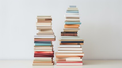ficti books on white