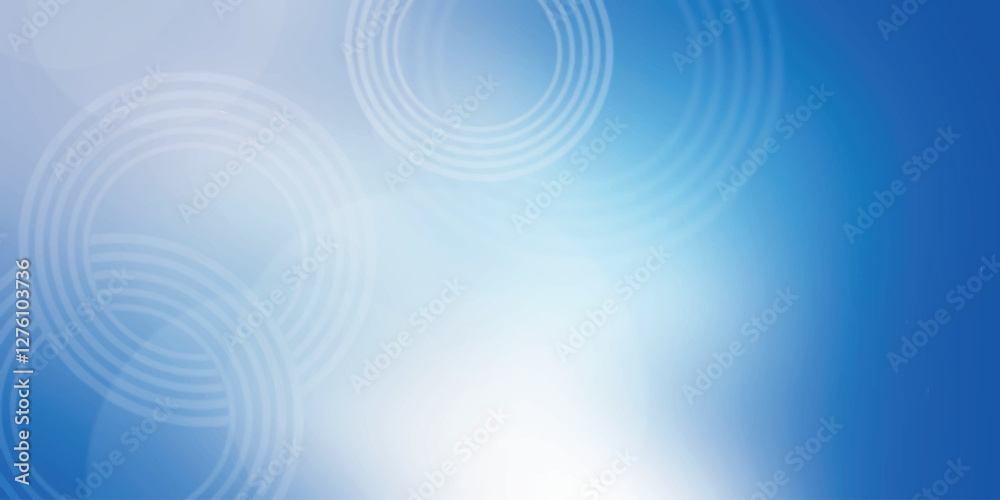 Canvas Prints abstract blue background with waves