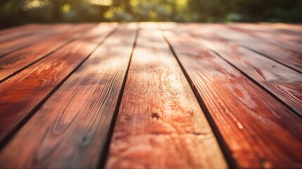 grain red wood planks