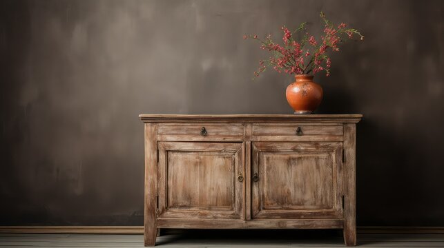 distressed cabinet wood