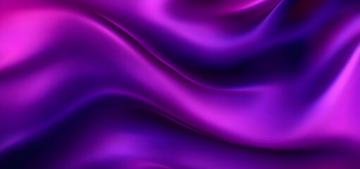 Fototapeta premium Dark Purpule Color Abstract Silk Background