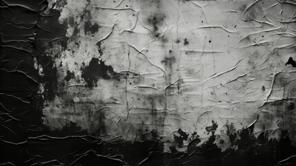 torn black poster texture