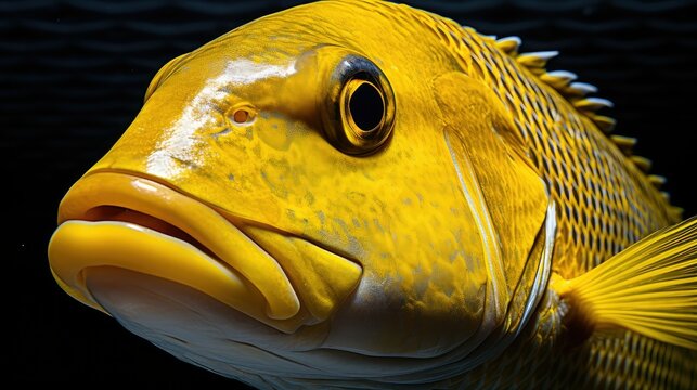 scales yellow croaker