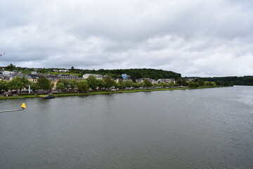 Mosel waterfront of Remich, Luxembourg