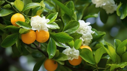 bloom green mandarin