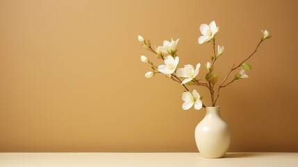 arrangement simple background gold