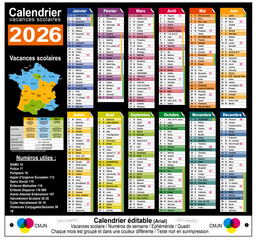 Calendrier 2026 - 14