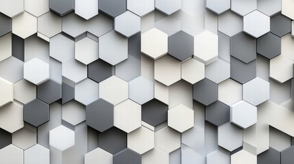 abstract hexagon pattern background