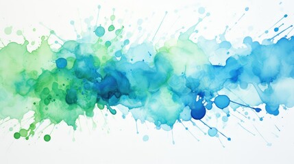 Obraz premium shades water color paint splatter