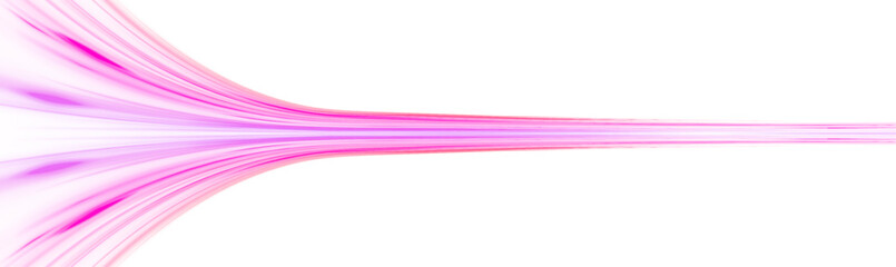 Abstract high-speed motion: colorful data stripes, expressway headlights, and city light trails with a glowing wake effect, ideal for fast-paced, technology and cyberpunk designs in PNG.	