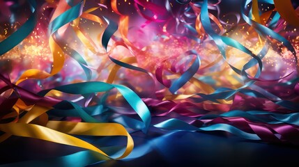 Obraz premium festive party background texture