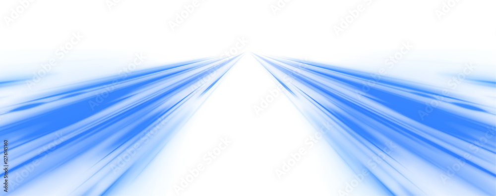 Aufkleber blue wave curved lines for presentations, illustration of articles and publications on technological
