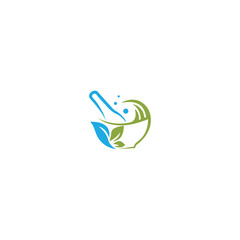 Herbal health care logo design