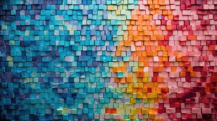 mosaic color wall