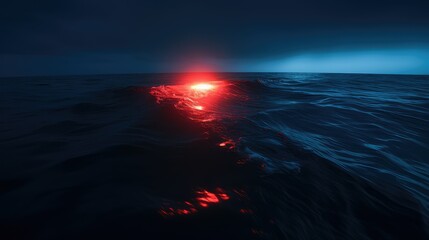 boat red flare