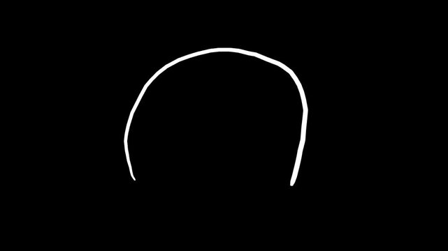 Creative hand-drawn scribble effect animations with alpha channel. Add a unique touch to your projects